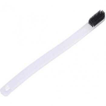 Brosse à dents douce en bambou noir
