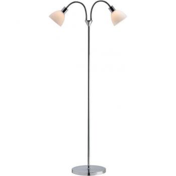 Ray E14 Chrome Floor Lamp with Multiple Arms