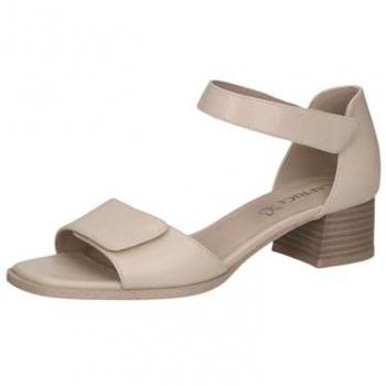 Caprice Tacco Trapezoidale Beige 38