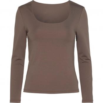 Marrone Slim Fit Blouse XS Female Neja 17151121