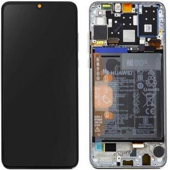 Display LCD Touch 3340 mAh per Huawei P30 Lite, bianco
