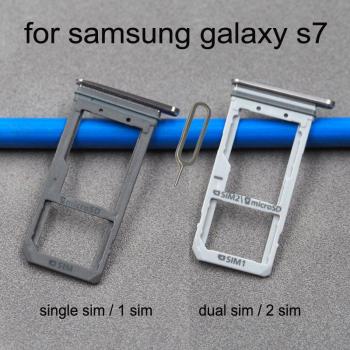 Samsung Galaxy S7 G930A Phone Housing with SIM Tray Holder