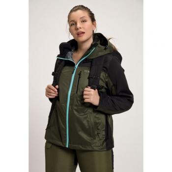 Giacca HYPRAR funzionale con cappuccio donna marrone 48/50