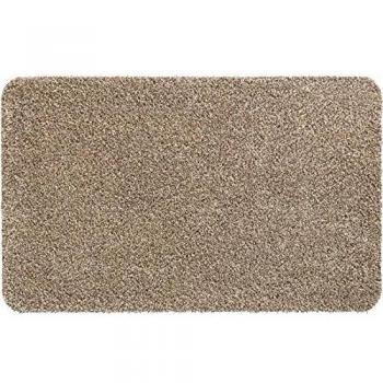 VIVOL Fußmatte mit hoher Wasseraufnahme & Antirutsch 50x80cm Beige