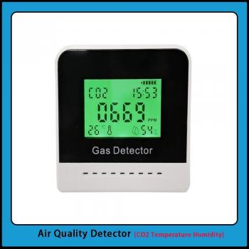 Detector de CO₂, Temperatura y Humedad con Visualización Digital
