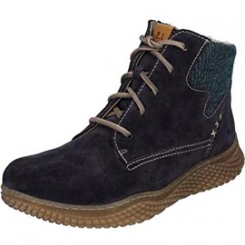 Amelie 09 Josef Seibel Botas Altas para Damas en Azul Jeans Kombi, EU 38