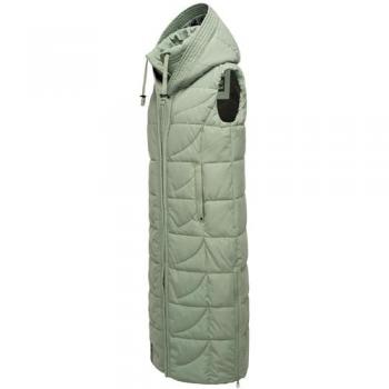 Steppweste NAVAHOO Brezelchen Gr. M (38), grün (mint), Damen