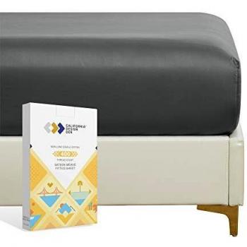 Luxe Essentials 400 Thread Count Sateen Fitted Sheet