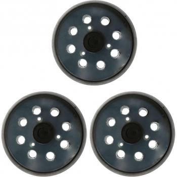 3Pcs 5Inch Hook Loop Sanding Discs for Makita BO5021K and BO5010