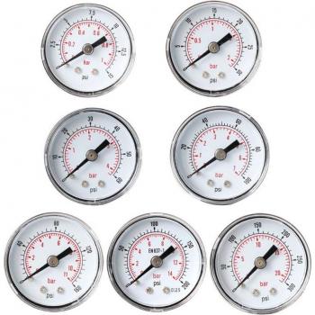 Controlador de PSI 40 mm – 1/8 BSPT, 15‑300 PSI, Barra para Gas y Fuel