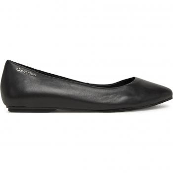 Calvin Klein Damen Ballerinas Flat Schwarz