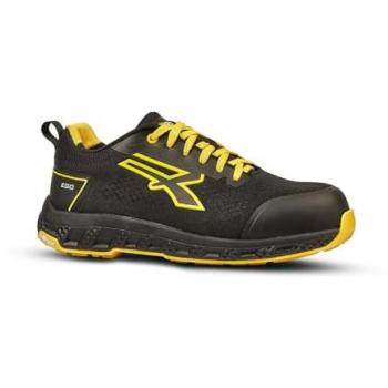 Chaussures U‑Power Fitz ESDS1PS HI HRO FO SR – Taille EU 45 – Couleur Noir/Jaune