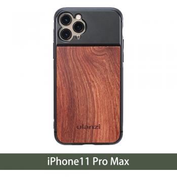 Capuche Bois Ulanzi iPhone 11 & Pro – Lentille Macro Anamorphique