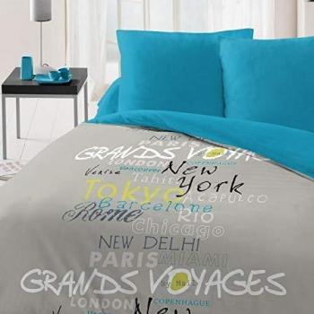 Set “Notte Celeste” – copripiumino + 2 federe 220x240 cm / 63x63 cm