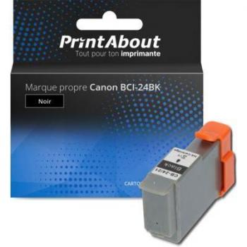 Cartouche PrintAbout Noir – Canon BCI-24BK Remplacement