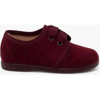 Blucher inglés de bebés en serratex con cordón