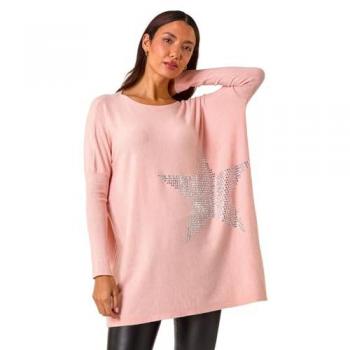 Pink Nebula Embellished Top