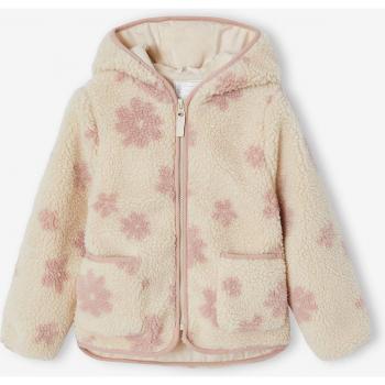 VESTE SHERPA FILLE MOTIF FLEUR POP VERTBAUDET