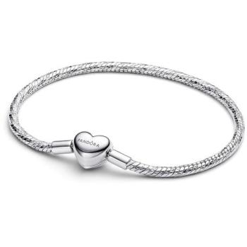 Bracciale Argento 17mm Serpente Cuore – Pandora 594236C00