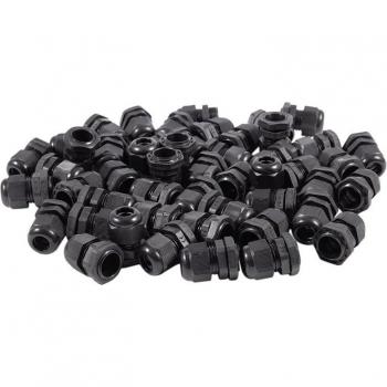 PG11 Black Plastic Waterproof Connectors