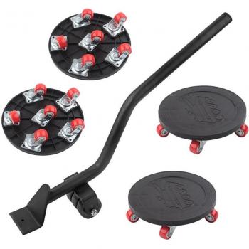 Barra Rodante Transportadora 9Pcs