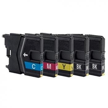Huismerk Brother Inkt-Multisatz NB‑LC985BK/985C/985M/985Y – 2x kompatibel