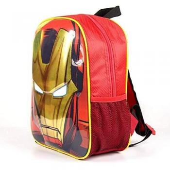 Artesania Cerda Mochila Avengers Hulk 3D Sac à Dos Enfants, Taille: 31 cm, Couleur: Rouge