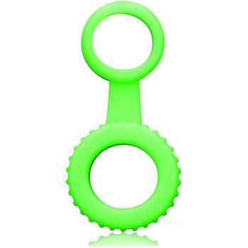 Paquet de deux anneaux éclairants Ouch! Glow in the Dark – Vert Fluorescent