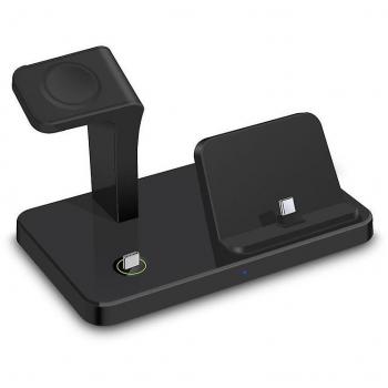 MaxPower 30W Soporte Multifunción: Cargador inalámbrico y Station para dispositivos Galaxy