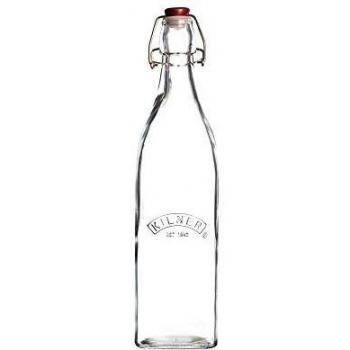Kilner Bottle Glass Flip Top Red 500ml