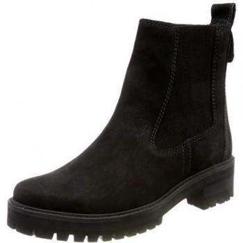 Timberland Courmayeur Valley Chelsea Boots für Damen, Schwarz, 37 EU