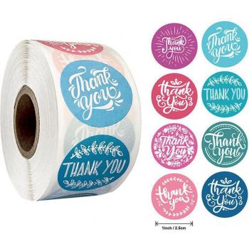 Set de 500 Pegatinas de Flores para Scrapbooking