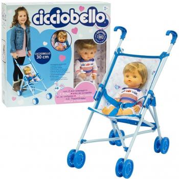 Muñeca Cicciobello 30 cm con carrito de bebé