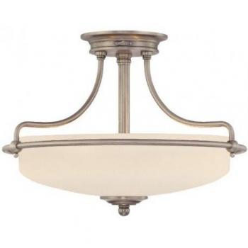 QUOIZEL Griffin 43 cm Ceiling Lamp with Antique Nickel Finish