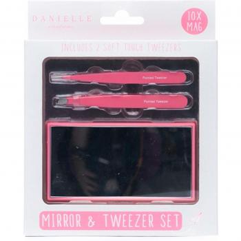 On‑The‑Go Dual Mirror & Tweezers Kit
