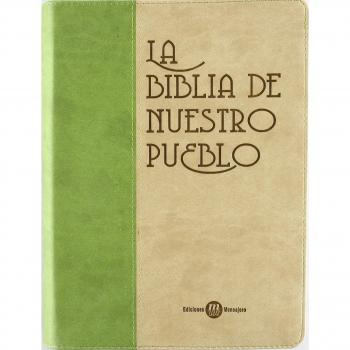 Biblia de nuestro pueblo piel dos tonos