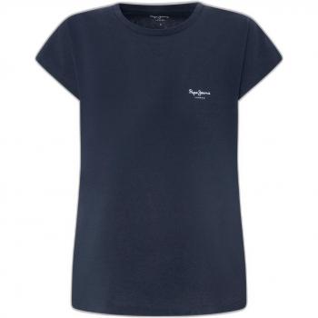 Pepe Jeans T-shirt Feminina PL505853594 Manga Curta