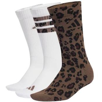 Adidas Leo Brown 3‑Pair Performance Soccer Socks