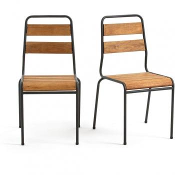 JURAGLEY – Duo de chaises de jardin (La Redoute)