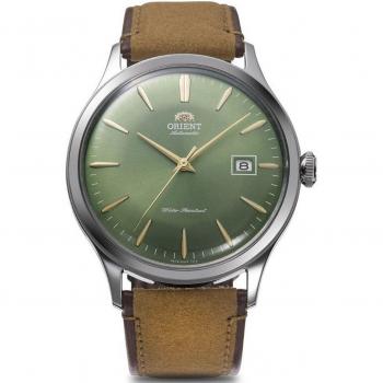Orient Bambino Version 4 Leather Strap Green Dial Automatic RA-AC0P01E10B