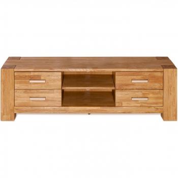 Lowboard Zeus SIT 1616‑01 – 150 × 44 × 47 cm, Wildeiche massiv, geöltes Furnier