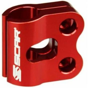 Durite de frein avant SCAR couleur rouge