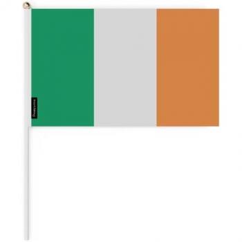 Dual‑Face Irish Flag – 30x45 cm, Polyester Mini