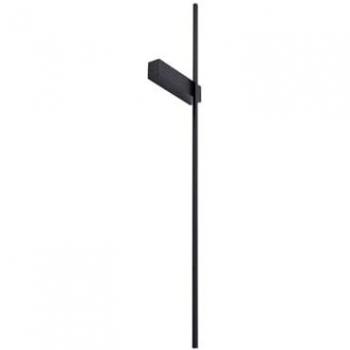 Aluminium Natsumi LED Wall Lamp (Lindby) – 90 cm Black Finish