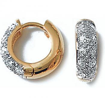 Cremalleros Déesse Oro Blanco: 14x5 mm elegancia clásica