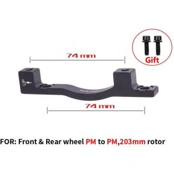Adaptateur ZTTO pour frein à disque VTT, 140mm, 160mm, 180mm, 203mm