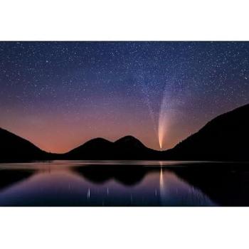Peinture murale « Nuit cosmique » – 360 × 270 cm