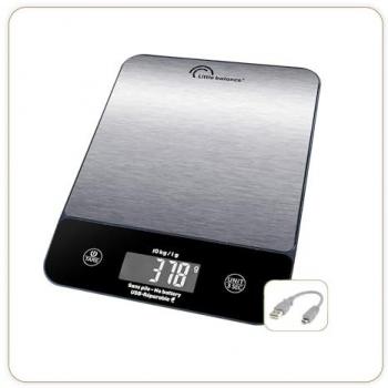 Bilancia Da Cucina Little Balance 10 Kg in Argento