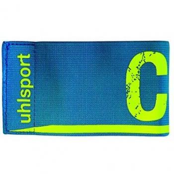 Uhlsport Armbinde für Spielführer, Cyan/weiß, XXS
