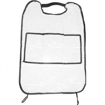 Car Seat Back Cover with Storage Bag